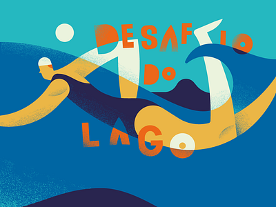 Circuito Aqua - Desafio do Lago illo illustrations series sport stefanomarra style