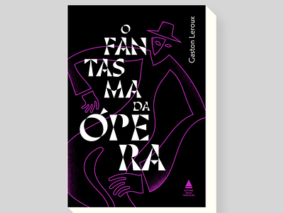 The ghost of the opera book cover design bookcover books gothic horror stories illo illustration stefanomarra