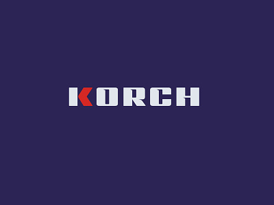 Korch logo prezentace logo
