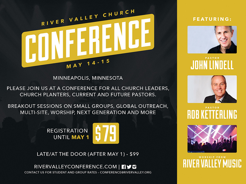 River Valley Church Conference by Tyssul on Dribbble