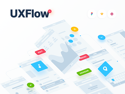 UXFlow Wireframe Prototyping System