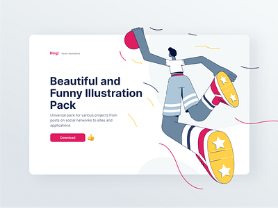 Yaay! Crazy Illustration Kit app figma illustration mobile sketch vector web