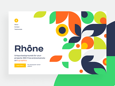 Paaatterns! Rhône branding design figma free freebie freebie xd freebies illustrator pattern patterns sketch vector web