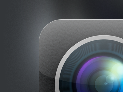 Camera Icon Closeup