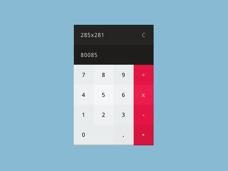 DailyUI 004 - Calculator 004 boobs calculator dailyui flat gif