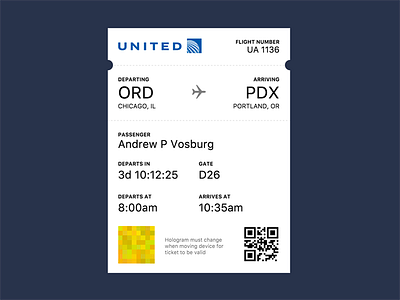 Boarding Pass - Day 024