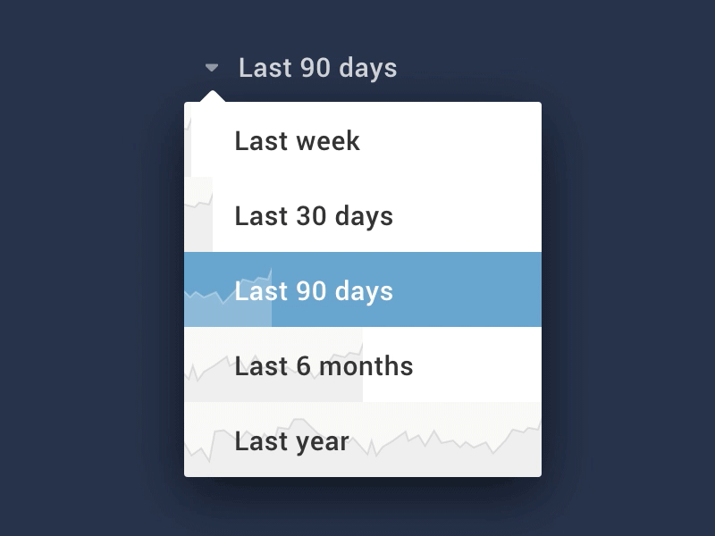 Browse thousands of Time Dropdown images for design inspiration Dribbble