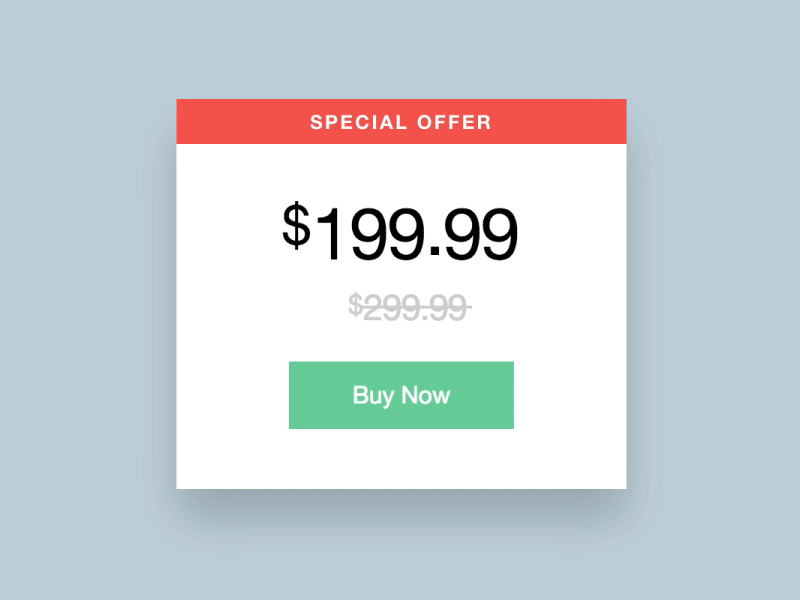 Special offer