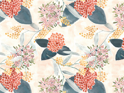 Floral Pattern floral pattern textile watercolor