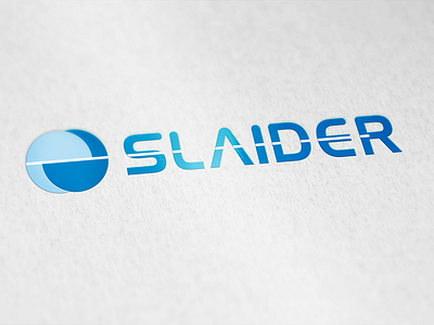 Slaider branding identity logo