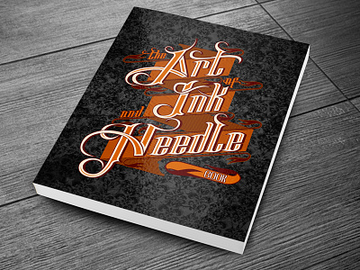 tattoo book cover concept calligraphy graphic design illustration lettering typography