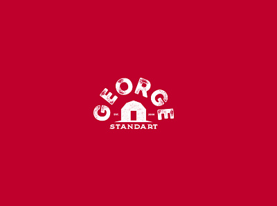 GEORGE STANDART logo concept branding graphic design identity logo design typography