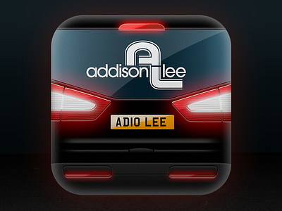 Addison Lee iOS6_Icon ios6 iphone taxi