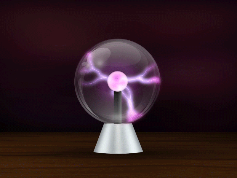 Broken best sale plasma ball