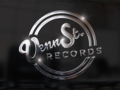 Venn Street Records bar eye candy logo music shiny