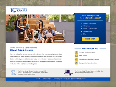 The University of Kansas online Bachelor of General Studies