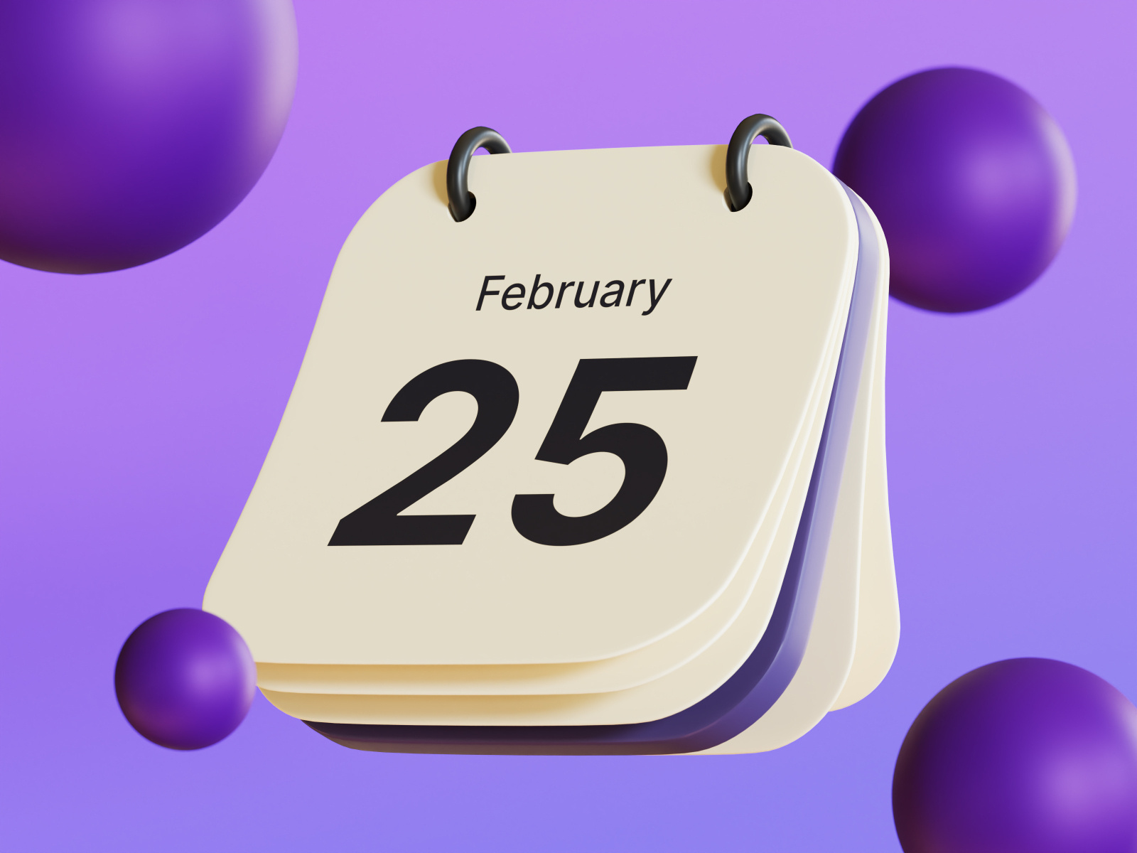 Calendar 3d Icon By Slava Kravchenko On Dribbble