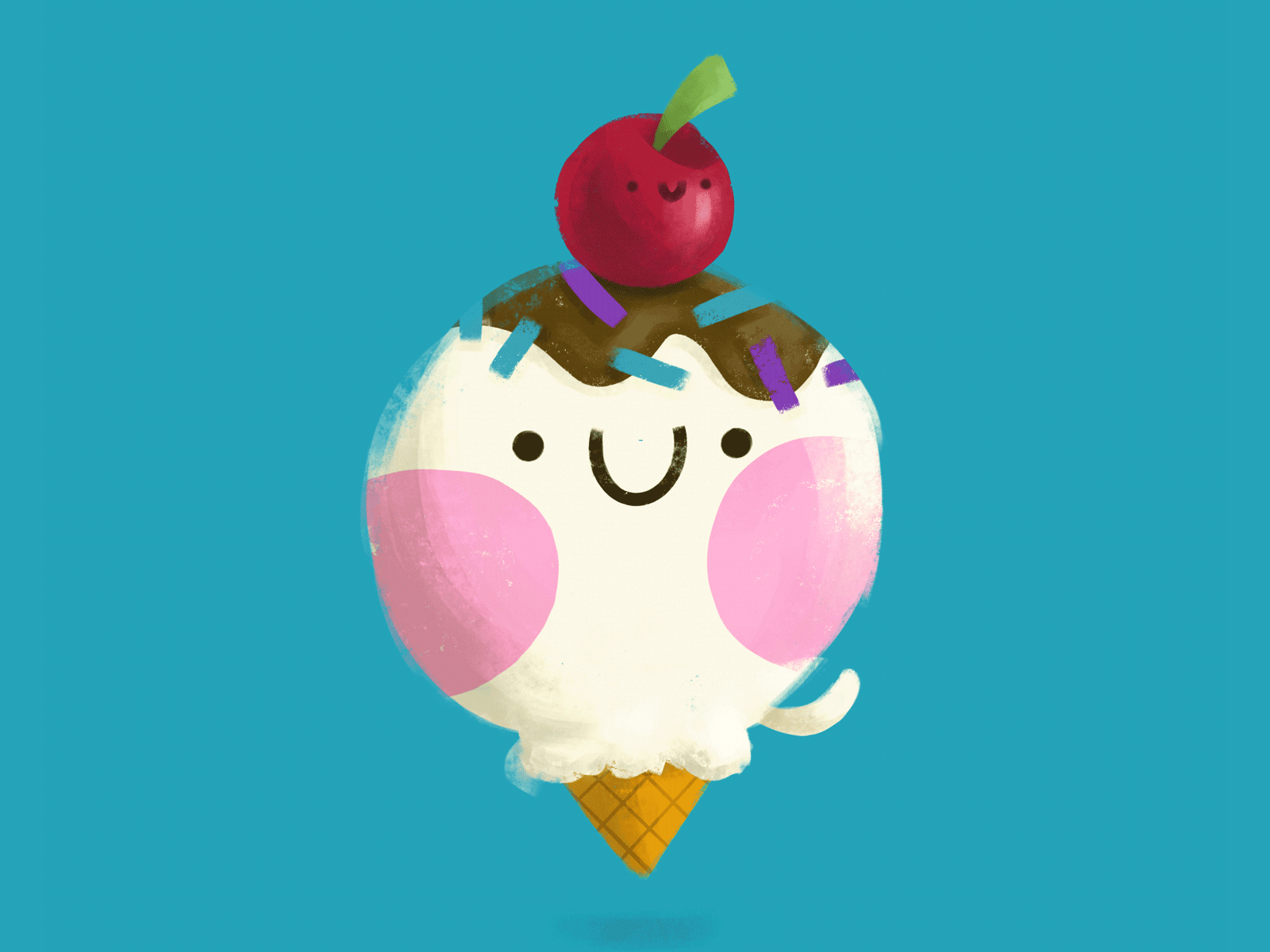 Nice Ice Cream by Lauren Beltramo on Dribbble