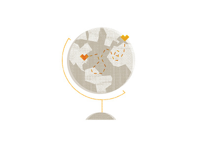 Baby Shower Invite, pt. II baby shower globe icon love travel