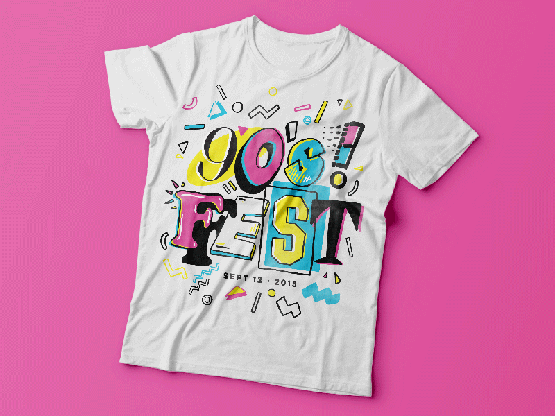 90s Lettering 90s design festival handlettering lettering music sketch tshirt typography