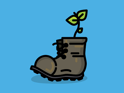 Wall-E Boot Warmup boot disney drawing icon icon design illustration pixar wall e walle warmup wip