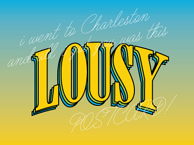 Lousy Postcard