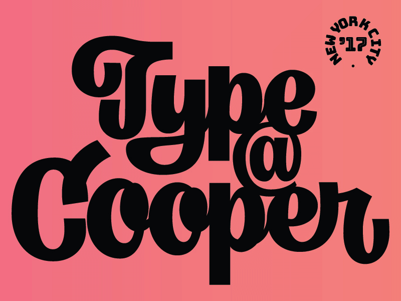 Type@Cooper lettering script script lettering type type design type@cooper