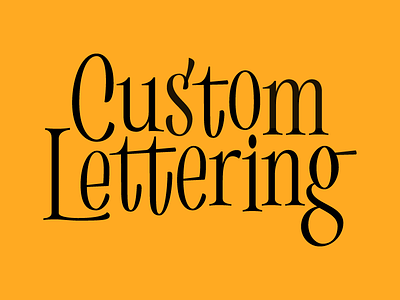 Custom Lettering branding custom lettering lettering type type design