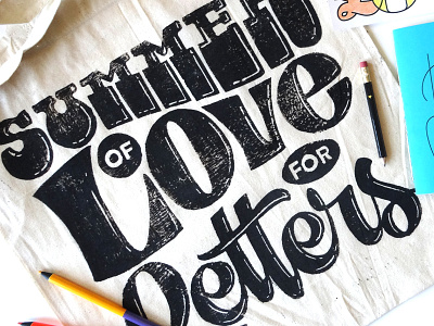 Summer of Love for Letters - Giveaway! giveaway groovy illustration lettering sixties summer of love summer of love for letters