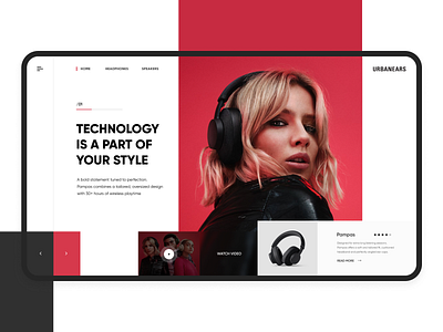 Urbanears Header Concept | Shot for practice