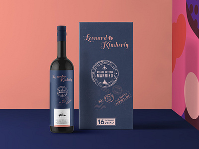 Wine Label & Menu Design.