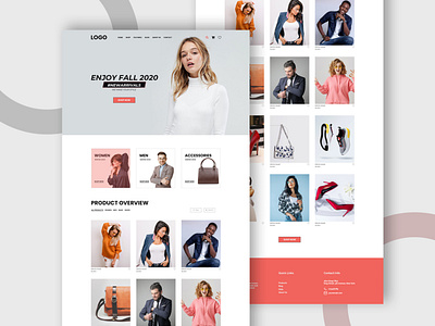 fashion website branding design graphicdesign icon minimal typography ui web web design website