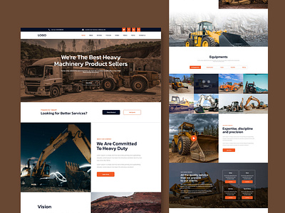 Construction Comapny branding design graphicdesign illustration logo minimal typography ui vector web design