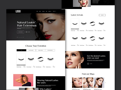 Lashes branding design graphicdesign illustration logo minimal typography ui vector web design