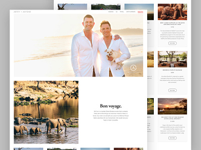 Modern Wedding Website design ui web design website wedding