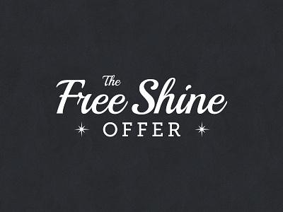 Branding "The Free Shine Offer"