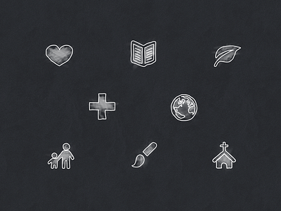 Non-Profit Category Icons