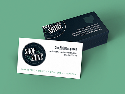 Shoe Shine Business Cards