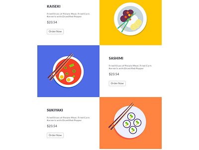 Japan Cuisine Website branding design design app event mangement landingpage trending trending design typography vector website builder website design