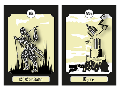 Tarot_4 cards tarot