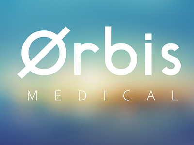 Orbis Medical Logo brand design digital ios app logo medical
