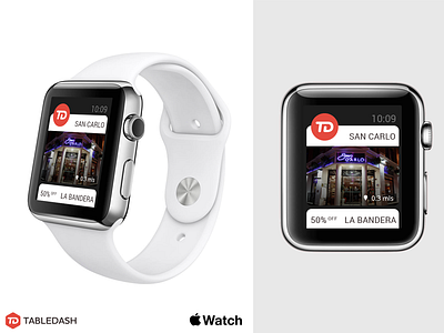 Tabledash Apple Watch