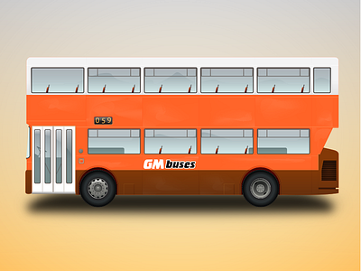 GM Bus Illustration