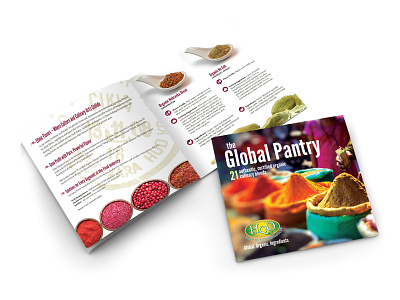 HQO Foodservice Brochure advertising branding collateral design design company marketing collateral print design
