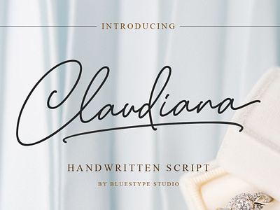 Claudiana - Handwritten Script Font