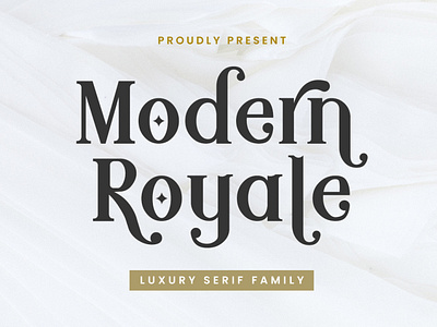 Modern Royale - Serif Typeface