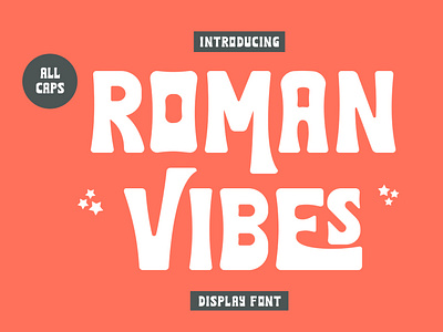 Roman Vibes - Bold Display Font