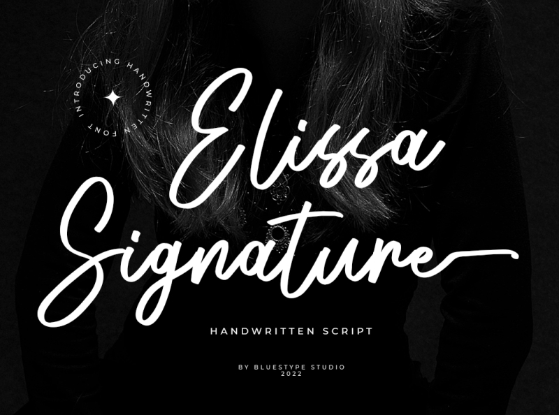 Elissa Signature - Handwritten Script Fonts by Bluestype Studio on Dribbble