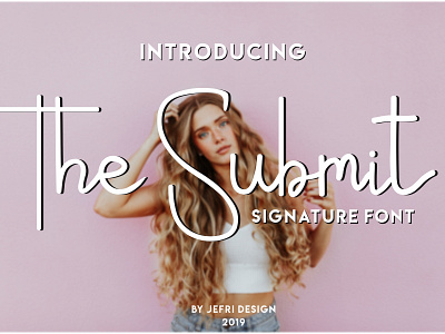 The Submit Signature Font
