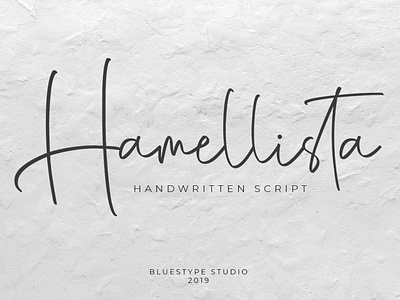 Hamellista - Handwritten Script Font